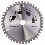 Пильный диск по дереву 160x20x2.5 мм T42 SPECIAL Bosch 2609256887