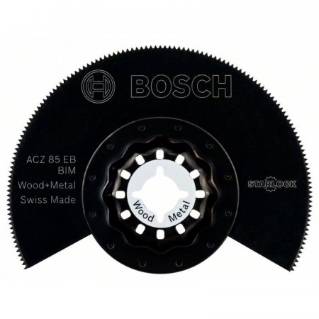 Диск пильный по дереву/металлу для универсальной машины PMF (85 мм; BIM) ACZ85EB Starlock Bosch 2609256943