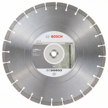 Алмазный диск по бетону Best for Concrete 400x20x3,2×12 мм Bosch 2608603758