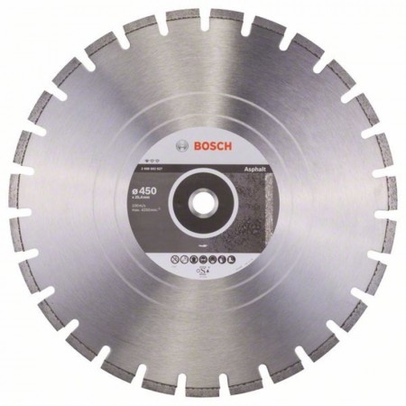 Алмазный диск по асфальту Standard for Asphalt 450×25,4×3,2×8 мм Bosch 2608602627