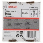 Штифты 2500 шт с потайной головкой SK64 40G; 40 мм для GSK 64 Bosch 2608200503