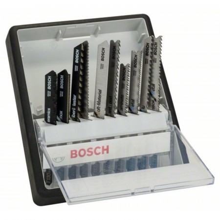 Универсальный набор Robust Line из 10 пилок Bosch 2607010574