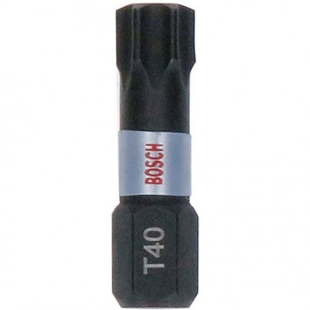 Биты Impact Control 25 мм, T40, 25 шт. TicTac Bosch 2607002808