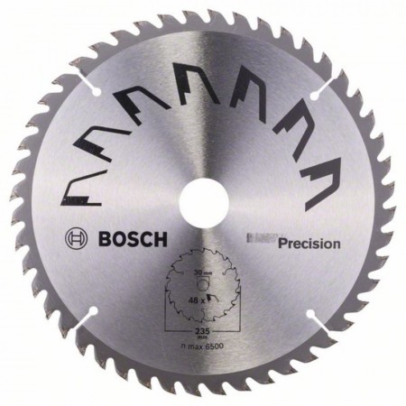 Пильный диск по дереву 235x30x2.5 мм T48 PRECISION Bosch 2609256877