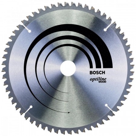 Пильный диск по дереву 165×2.6×30 мм 24Т OPTILINE Bosch 2608640602