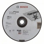 Вогнутый отрезной круг по нержавеющей стали 230×22.23×1.9 мм A 46 V INOX BF Best for Inox Bosch 2608603501
