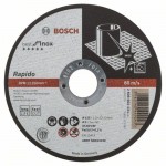 Прямой отрезной круг по нержавеющей стали 125×22.23×1.0 мм A 60 W BF 41 Expert for Inox Bosch 2608602221