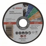 Прямой отрезной круг универсальный 115×22.23×1.0 мм ACS 60 V BF MULTICONSTRUCT Bosch 2608602384