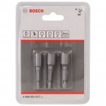 Набор 3 торцовых ключа с хвостовиком 1/4″ HEX; 50 мм; 1/4′; 3/8′; 5/16′ Bosch 2608551077