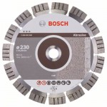 Алмазный диск по абразивным материалам Best for Abrasive 230×22,23×2,4×15 мм Bosch 2608602683