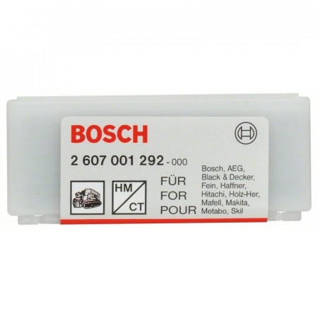 Ножи прямые (НМ; 82 мм) затачивающиеся 10 шт для электрорубанков Bosch 2607001292
