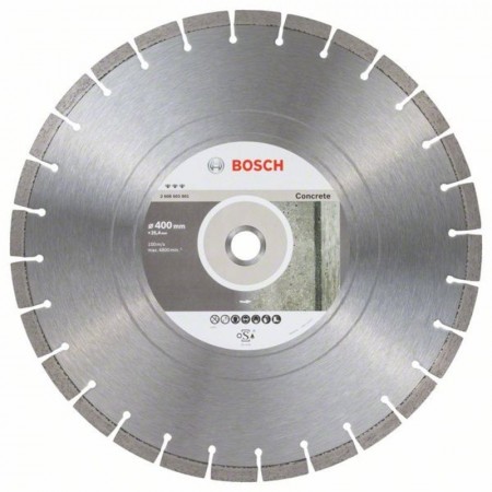 Алмазный диск по бетону Best for Concrete 400×25,4×3,2×12 мм Bosch 2608603801
