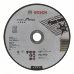 Прямой отрезной круг по нержавеющей стали 180×22.23×1.6 мм AS 46 T INOX BF Expert for Inox Bosch 2608603406