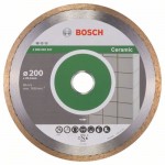 Алмазный диск по керамике/камню Standard for Ceramic 200×25,40×1,6×7 мм Bosch 2608602537