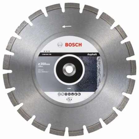 Алмазный диск по асфальту Best for Asphalt 350x20x3,2×12 мм Bosch 2608603785