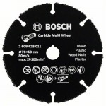 Универсальный твердосплавный диск 76x10x1мм для GWS 12V-76 Carbide Multi Wheel для GWS 10,8-76 V-EC Bosch 2608623011
