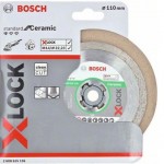 Алмазный диск по керамике 110×22.23×1.6×7.5 мм X-LOCK Standard for Ceramic Bosch 2608615136