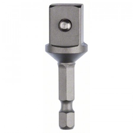 Переходник для торцовых ключей 1/2″, хвостовик HEX 1/4» Bosch 2608551107