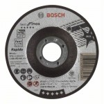 Вогнутый отрезной круг по нержавеющей стали 115×22.23×1.0 мм A 60 W INOX BF Best for Inox Bosch 2608603491