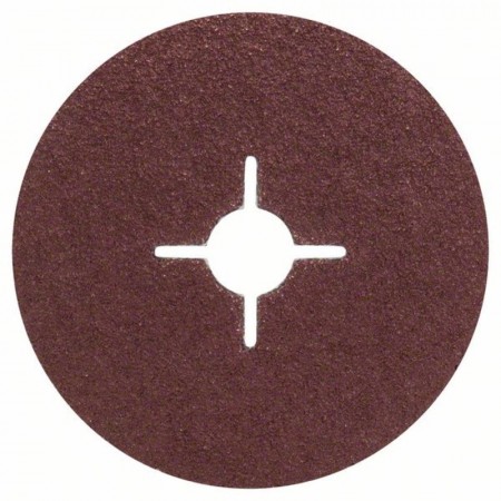 Шлифовальный круг фибровый для УШМ (125×22.23 мм; К36/60/100; 12 шт) Bosch 2609256254