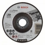 Вогнутый отрезной круг по нержавеющей стали 125×22.23×2.5 мм A 30 V INOX BF Best for Inox Bosch 2608603505