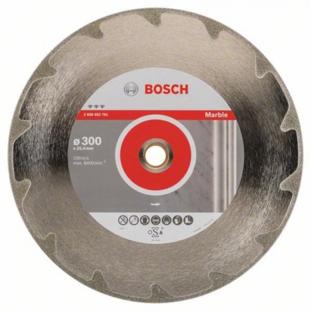 Алмазный диск Best for Marble 300×25,40×2,6×5 мм Bosch 2608602701