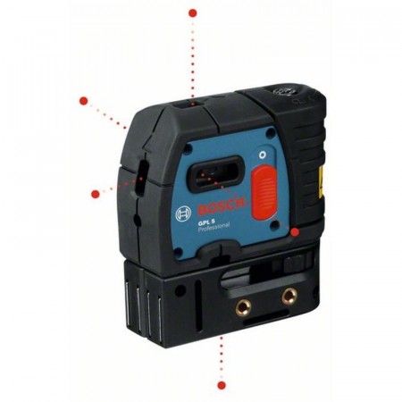 Точечный лазерный нивелир Bosch GPL 5 0601066200
