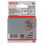 Скобы 1000 шт осмоленный TИП 55; 19 мм Bosch 1609200389