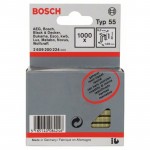 Скобы 1000 шт осмоленный TИП 55; 30 мм Bosch 2609200224