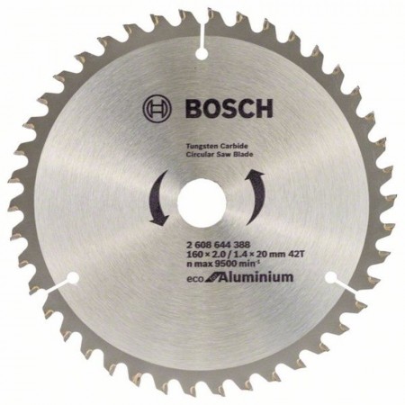 Пильный диск по дереву ECO 160×20/16-24T (10 шт) Bosch 2608644615