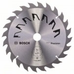 Пильный диск по дереву 184x16x2.5 мм T24 PRECISION Bosch 2609256863