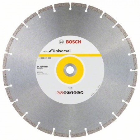 Алмазный диск универсальный ECO Universal 350x20x3.2×8 мм Bosch 2608615034