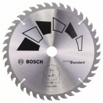 Пильный диск по дереву 190×20/16×2.2 мм T40 STANDARD Bosch 2609256819