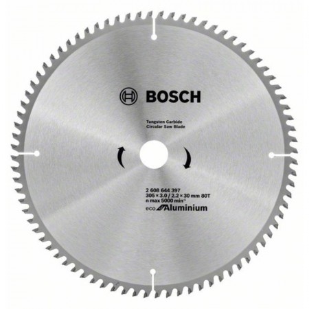 Пильный диск по алюминию ECO ALU/Multi 305×30-80T Bosch 2608644397