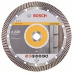 Алмазный диск универсальный Best for Universal Turbo 230×22,23×2,5×15 мм Bosch 2608602675