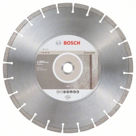 Алмазный диск по бетону Standard for Concrete 350×25,40×2,8×10 мм Bosch 2608603806