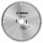 Пильный диск по дереву ECO Wood 254×30-80T Bosch 2608644384