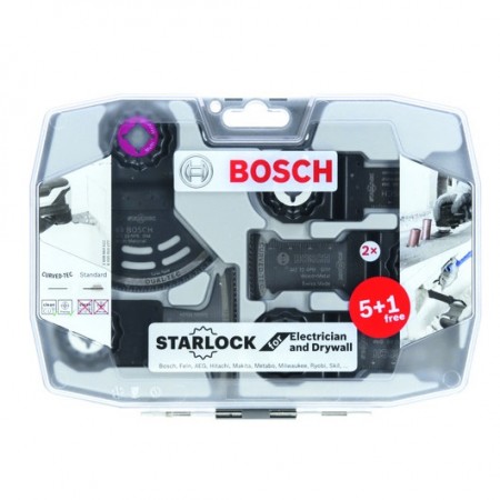 Набор полотен Starlock для электрика 5+1 Bosch 2608664622
