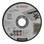 Прямой отрезной круг по нержавеющей стали 115×22.23×1.0 мм AS 60 T INOX BF Expert for Inox Bosch 2608600545