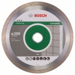 Алмазный диск по керамике Best for Ceramic 200×25,4×2,2×10 мм Bosch 2608602636
