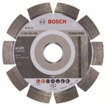 Алмазный диск по бетону Expert for Concrete 125×22,23×2,2×12 мм Bosch 2608602556