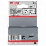 Скобы 1000 шт TИП 57; 12 мм Bosch 2609200232