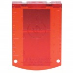Мишень для лазерных нивелиров (цвет красный) Bosch 1608M0005C